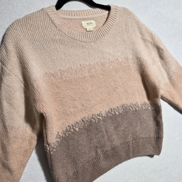 MAEVE NEON GRADIENT PULLOVER SWEATER ANTHROPOLOGIE SZ S - Picture 6 of 9